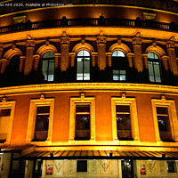 Buy canvas prints of Royal Albert Hall at Night by Ross Aird
