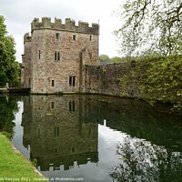 Buy canvas prints of Palace Moat Wells by Sheila Ramsey