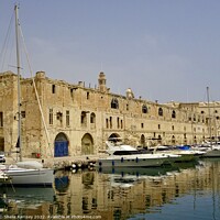 Buy canvas prints of Old Harbour Three Cities Malta by Sheila Ramsey