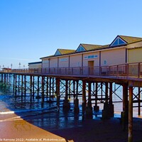Buy canvas prints of The Pier At Teignmouth by Sheila Ramsey