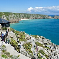 Buy canvas prints of The Minack Theatre Cornwall by Sheila Ramsey