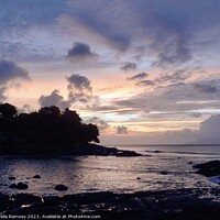 Buy canvas prints of Mahe sunset by Sheila Ramsey
