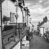 Buy canvas prints of Clovelly Street by Sheila Ramsey