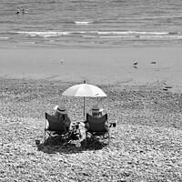 Buy canvas prints of A Day At The Beach by Sheila Ramsey