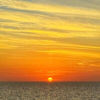 Buy canvas prints of Sunset by Sheila Ramsey