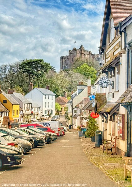 Dunster Somerset  Picture Board by Sheila Ramsey