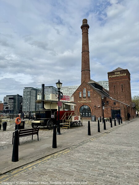 The Pumphouse Liverpool Picture Board by Sheila Ramsey