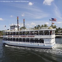 Buy canvas prints of Paddle steamer Florida by Sheila Ramsey