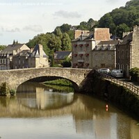 Buy canvas prints of Dinan Brittany by Sheila Ramsey