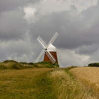 Buy canvas prints of Halnaker Windmill, Chichester by Susan Harrison