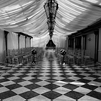 Buy canvas prints of The chequered room by Anthony Goehler