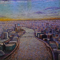 Buy canvas prints of The Enchanting Hues of London by Stephen Hollin