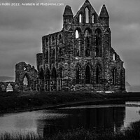 Buy canvas prints of Majestic ruins overlooking the water by Stephen Hollin