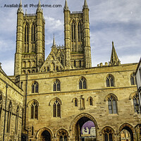 Buy canvas prints of Lincoln Cathedral by Stephen Hollin