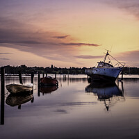 Buy canvas prints of Pin Mill by Chris Read