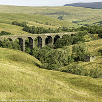 Buy canvas prints of Railway Viaduct in the Yorkshire Dales by Stephen Bailey