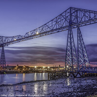 Buy canvas prints of Tees Transporter Bridge by Stephen Bailey