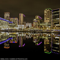 Buy canvas prints of Salford Quays by Stephen Bailey