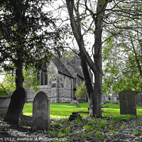 Buy canvas prints of Tollesbury Essex St Marys Church by Robert Beecham