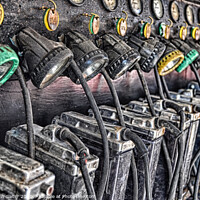 Buy canvas prints of Miners Battery Lamps by Michael W Salter