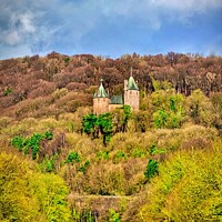 Buy canvas prints of Castell Coch, Cardiff by Rhodri Phillips