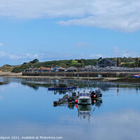 Buy canvas prints of Hayle River, Landscape, Cornwall, England  by Rika Hodgson