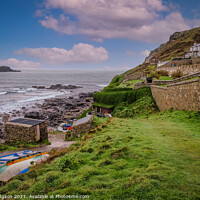 Buy canvas prints of Cape Cornwall, Landscape, England by Rika Hodgson