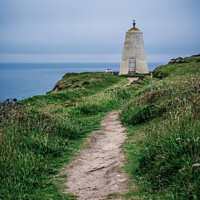 Buy canvas prints of Old lookout tower, Portreath, Cornwall by Rika Hodgson