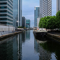 Buy canvas prints of Architecture in Canary Wharf, London, UK by Rika Hodgson