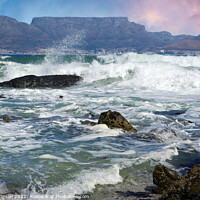 Buy canvas prints of Table Mountain, Cape Town, South Africa by Rika Hodgson