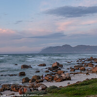 Buy canvas prints of Sunrise at Muizenberg, Cape Town by Rika Hodgson