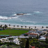 Buy canvas prints of Landscape, Clifton beach on Atlantic seaboard, South Africa by Rika Hodgson