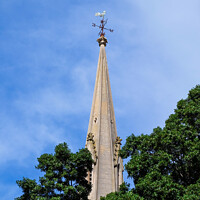 Buy canvas prints of Church Tower  by Rika Hodgson