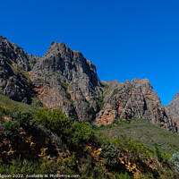 Buy canvas prints of Du Toiskloof Pass, South Africa, landscape by Rika Hodgson