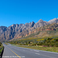 Buy canvas prints of Du Toiskloof Pass, landscape, South Africa  by Rika Hodgson