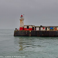 Buy canvas prints of Safe Harbour, Newlyn, Cornwall, England  by Rika Hodgson