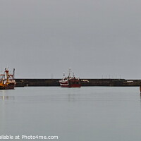 Buy canvas prints of Newlyn Harbour, Cornwall, England  by Rika Hodgson