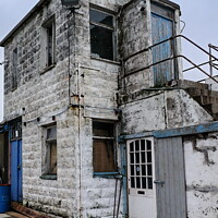 Buy canvas prints of Dilapidated Guard House, Newlyn, Cornwall, England by Rika Hodgson