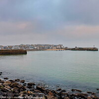 Buy canvas prints of St Ives, Cornwall, England by Rika Hodgson