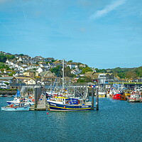 Buy canvas prints of Newlyn Harbour, Cornwall, England by Rika Hodgson