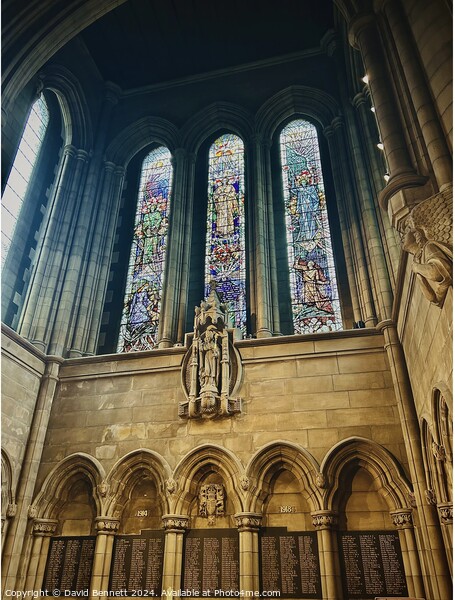 Hogwarts - The Chapel Glasgow University  Picture Board by David Bennett