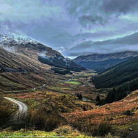 Buy canvas prints of Rest and be Thankful Scotland by David Bennett