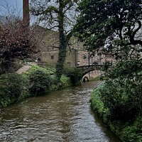 Buy canvas prints of Quarry Bank Mill by David Bennett