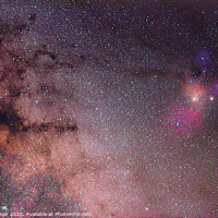 Buy canvas prints of Rho Ophiuchi Region of the Milky Way by Peter Louer
