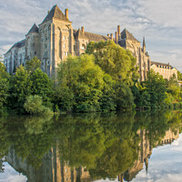 Buy canvas prints of Solesmes Abbey by Peter Louer