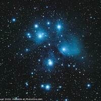 Buy canvas prints of The Pleiades by Peter Louer