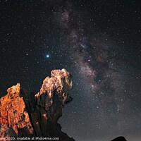 Buy canvas prints of The Milky Way  by Peter Louer