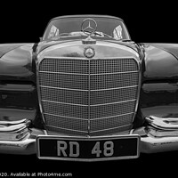 Buy canvas prints of Mercedes Benz  by Malc Lawes