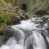 Buy canvas prints of The Hidden falls by Malc Lawes