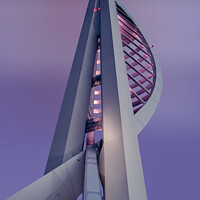 Buy canvas prints of Spinnaker Tower Portsmouth  by Malc Lawes